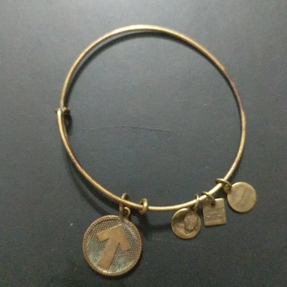 Alex & Ani Stand Up To Cancer Copper Bracelet - Picture 1 of 2